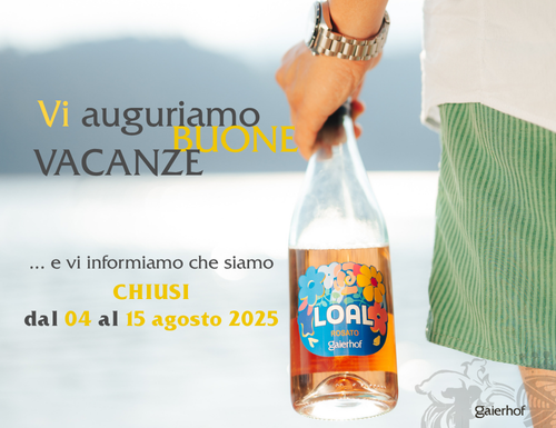 CHIUSURA ESTIVA 2025